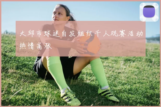 大邱市球迷自发组织千人观赛活动热情高涨