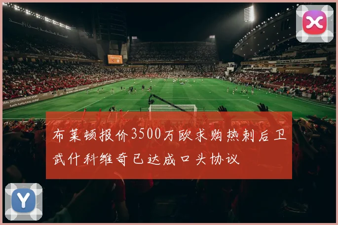 布莱顿报价3500万欧求购热刺后卫武什科维奇已达成口头协议
